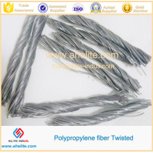 Durabilité ignifuge PP Twist Fiber